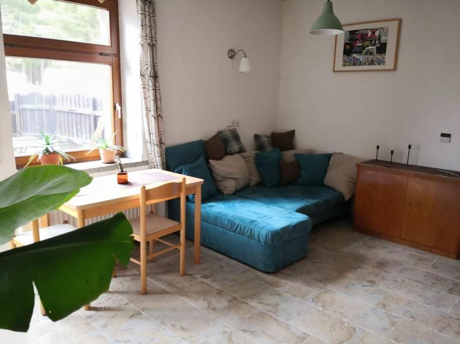 Erzgruen - Aktiv Und Entspannt Im Gruenen Apartment Zwoenitz Exterior photo